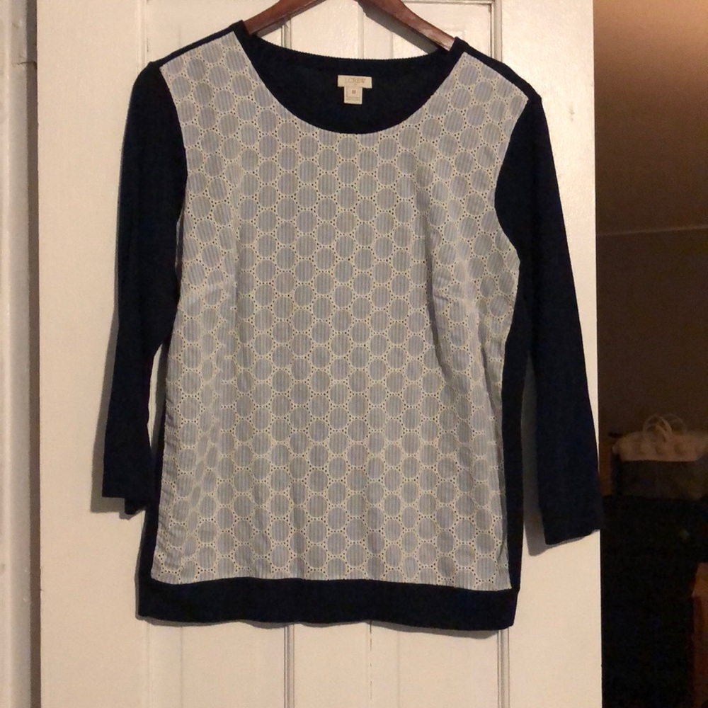 Navy sweater